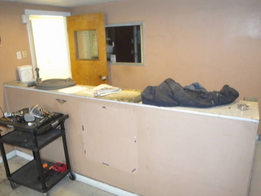 Before Reno of Front Desk